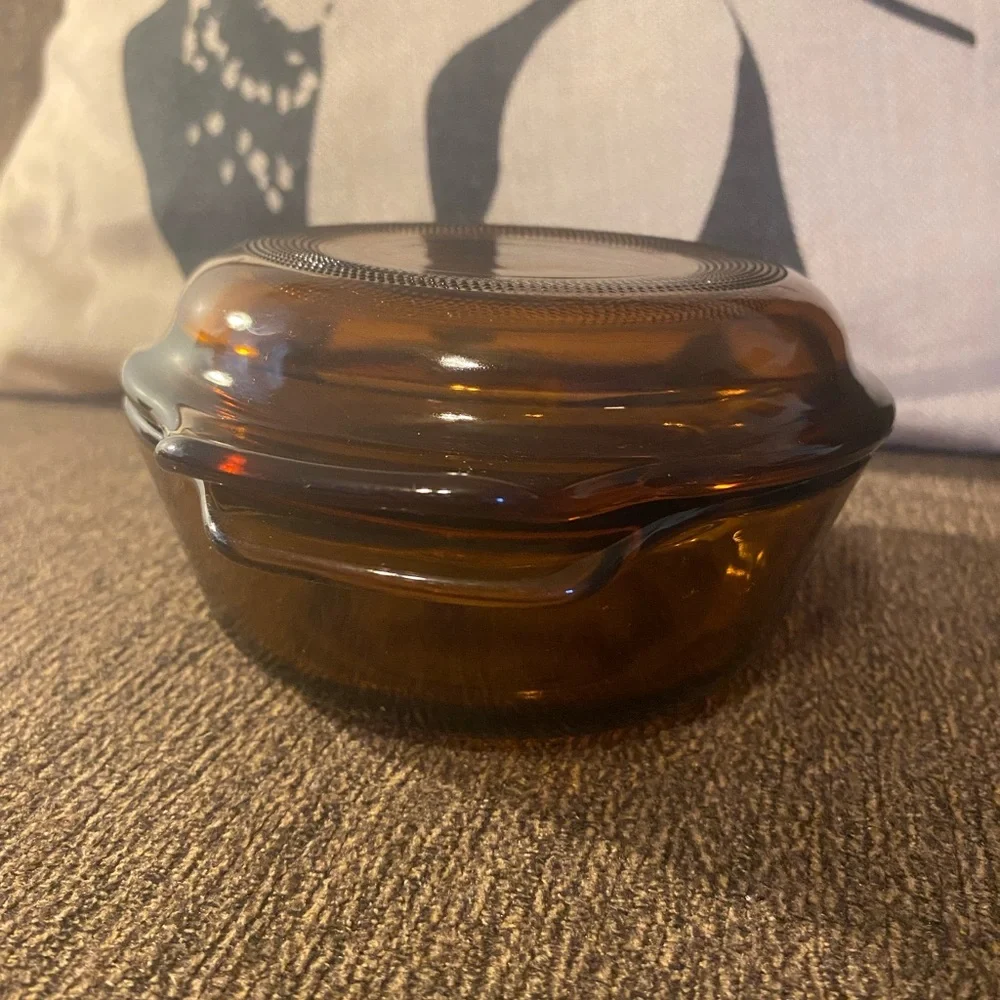 Vintage Anchor Hocking Fire-King individual casserole dish 12 oz (472)